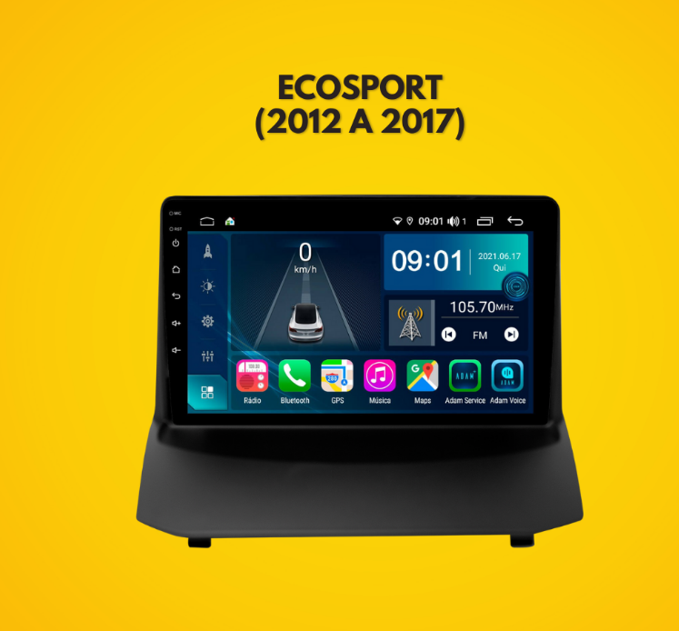 MULTIMIDIA ADAK 9″ (ECOSPORT 2012 A 2017)